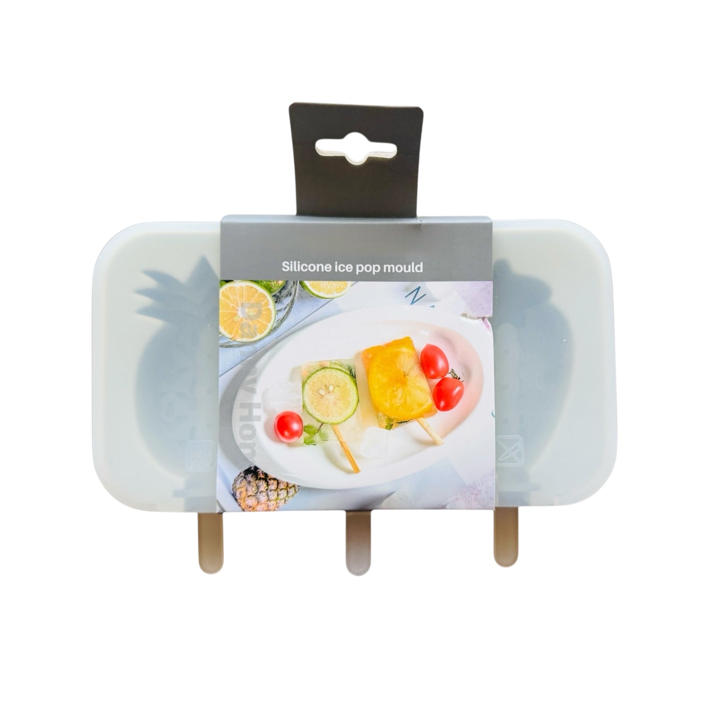 Silicone Ice Pop Mould – Pineapple, Ice-Cream & Strawberry Shape