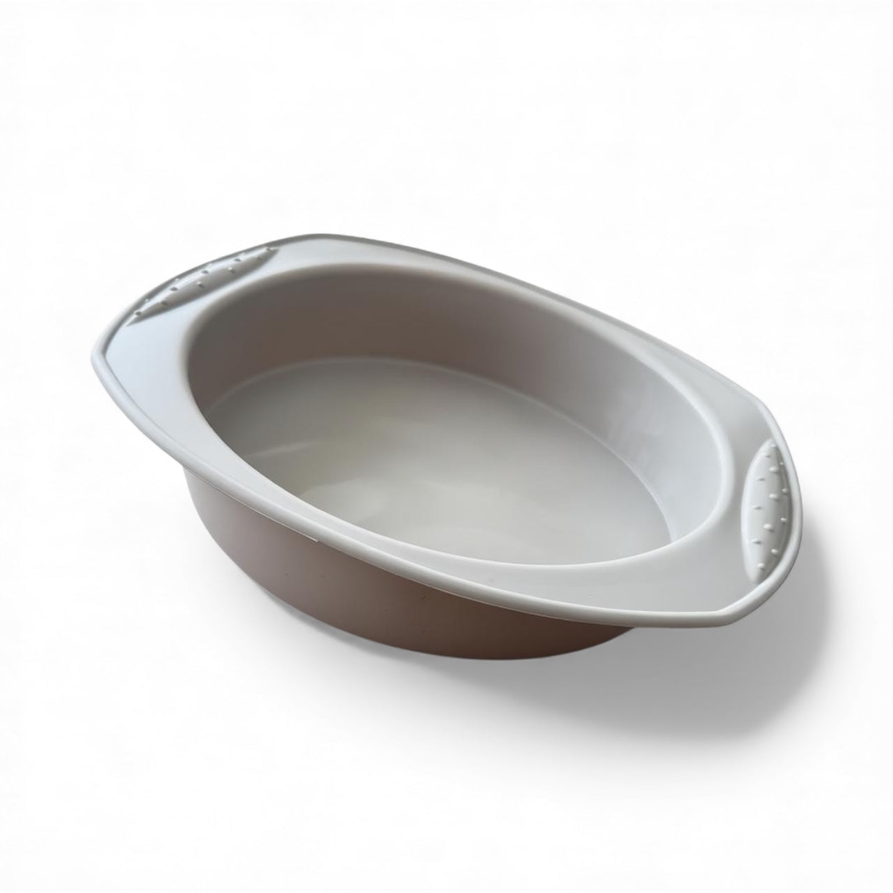 Silicone Baking Mold –21 cm (Premium Oval Bakeware for Cakes & Cheesecakes)