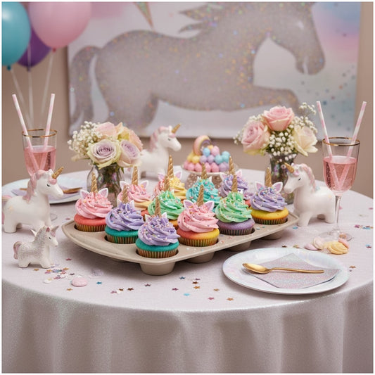 Essential Silicone Cupcake & Muffin Baking Mould – 12 Cup | Grey |Non-Stick