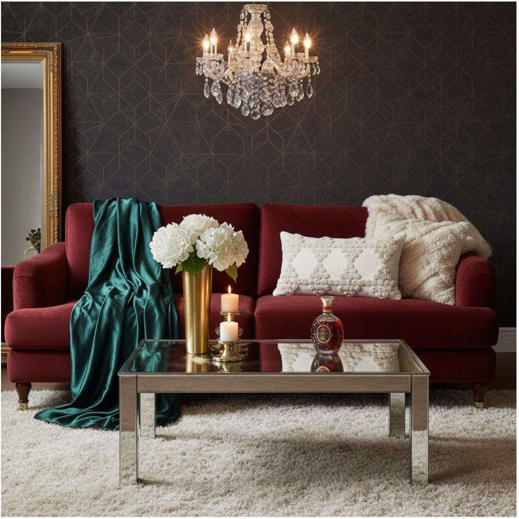 Elegant Textured Lumbar Cushion Covers-Set of 2- Off White Cream 48 x 29 cm