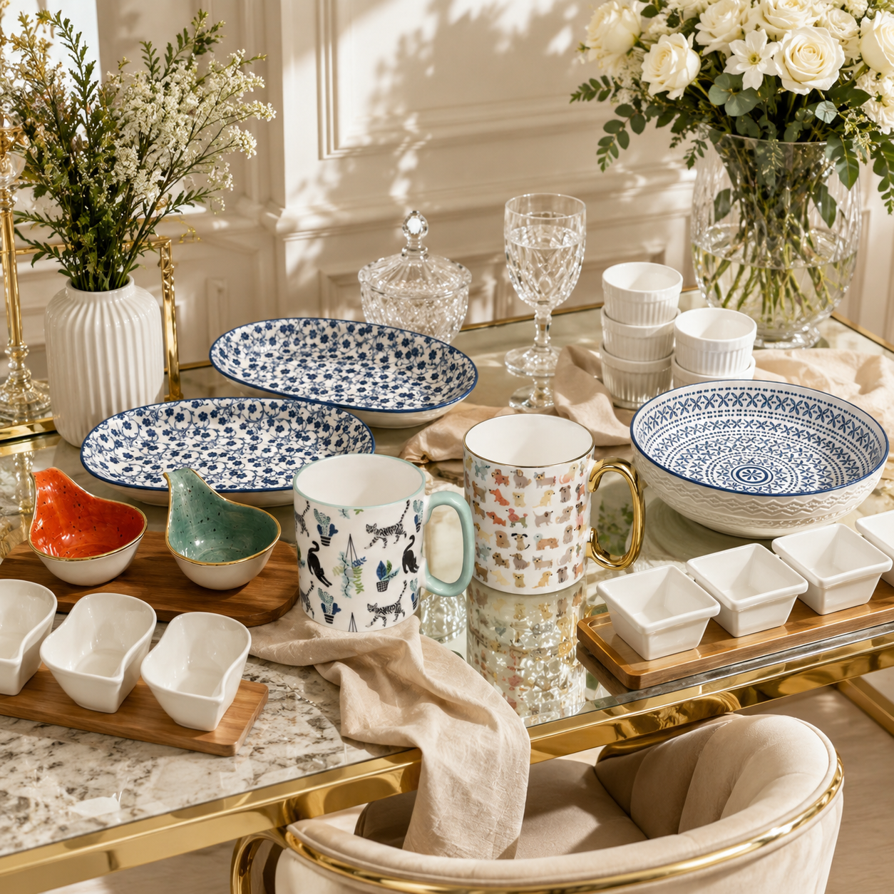 Ceramic and Porcelain Kitchenware