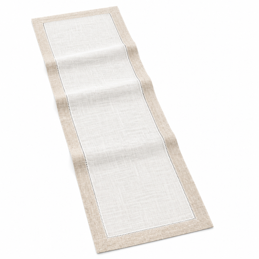 Beautiful Linen-Look Table Runner – 40 x 180 cm – Elegant Dining Runner
