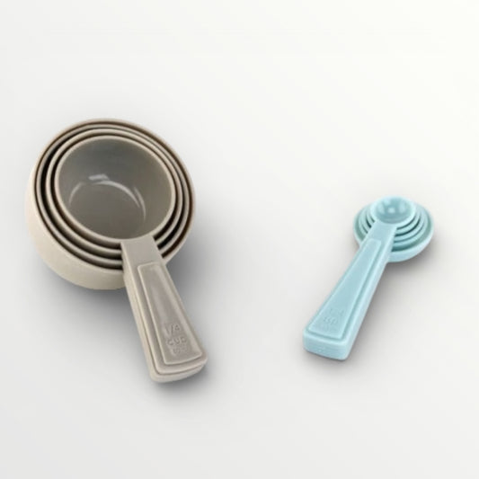Essential 10 Piece Measuring Cups and Spoons Set- Baking and Cooking Tool