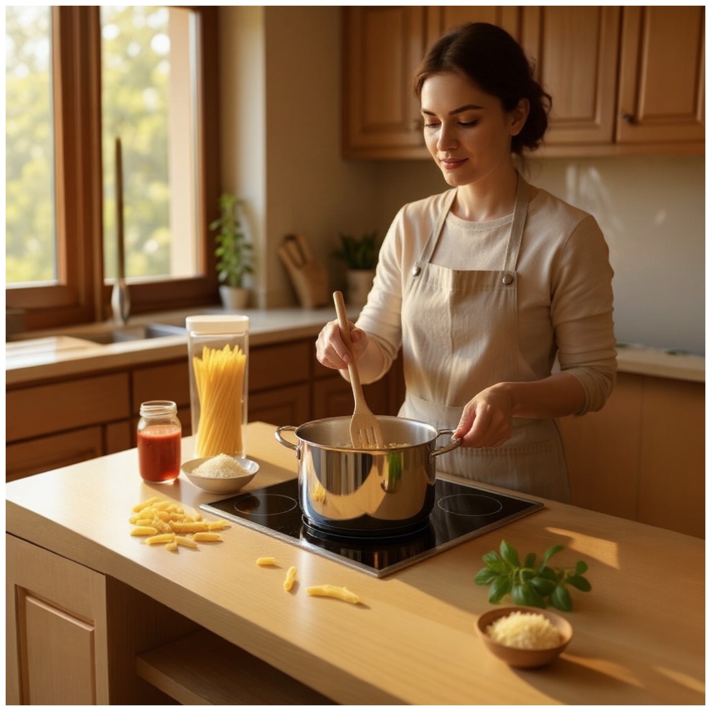 Modern Airtight Kitchen Storage Jar Set - 6 Piece