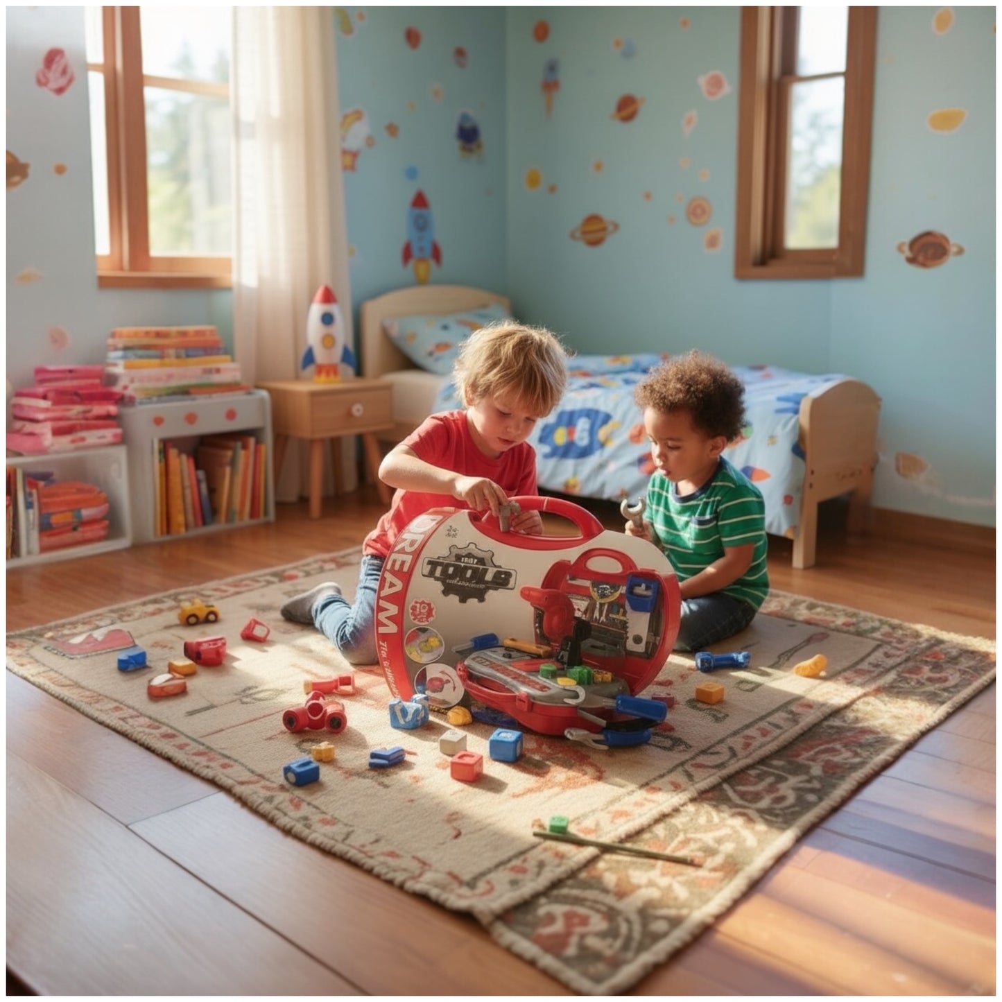 Toy Doctor Medical DIY Set – 21-Piece Play Kit with Baby Doll