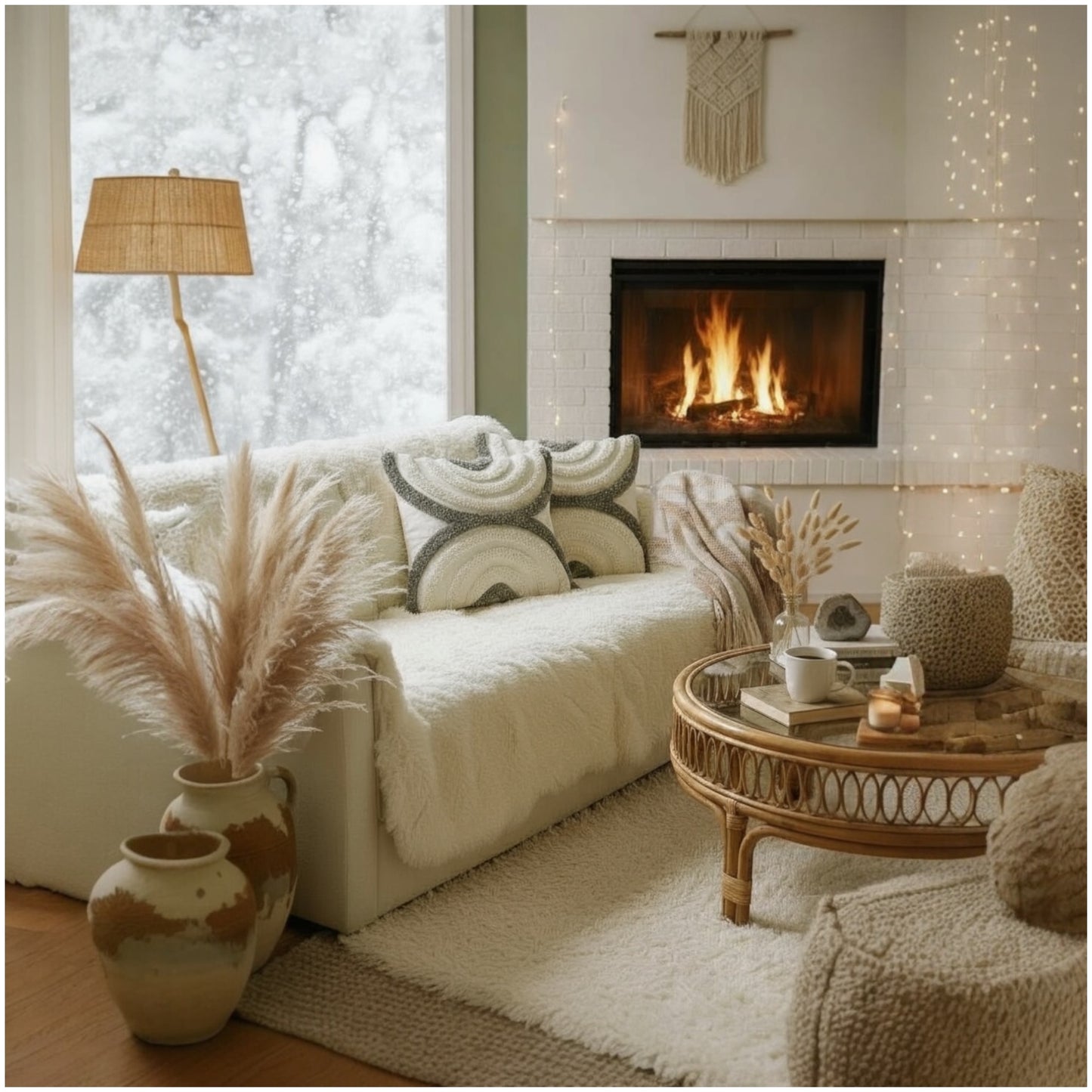 Luxury Textured Cushion Covers - Grey And Cream Tufted Cotton