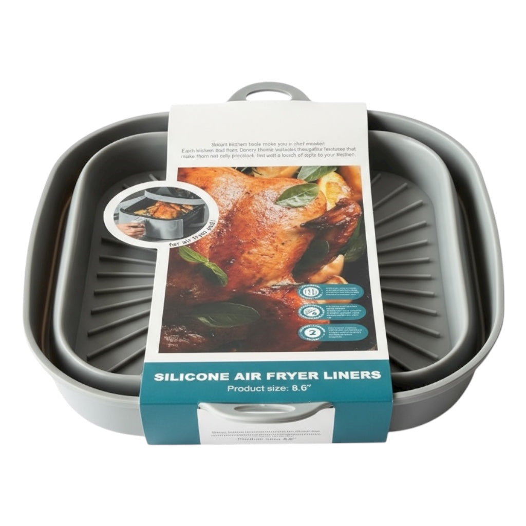 Reusable Silicone Air Fryer Liner – High-Quality, Non-Stick & Heat-Resistant