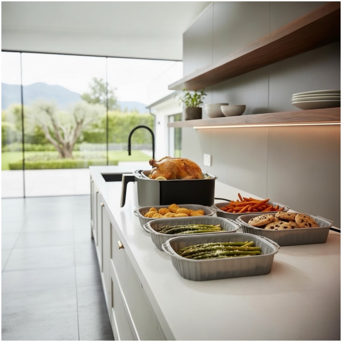 Reusable Silicone Air Fryer Liner – High-Quality, Non-Stick & Heat-Resistant