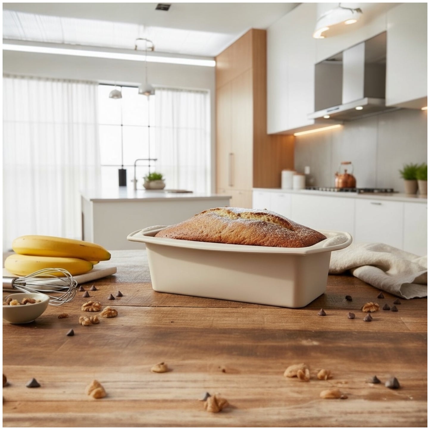 Re-Usable Non-Stick Silicone Loaf Pan – Heat Resistant, Flexible & Easy to Clean