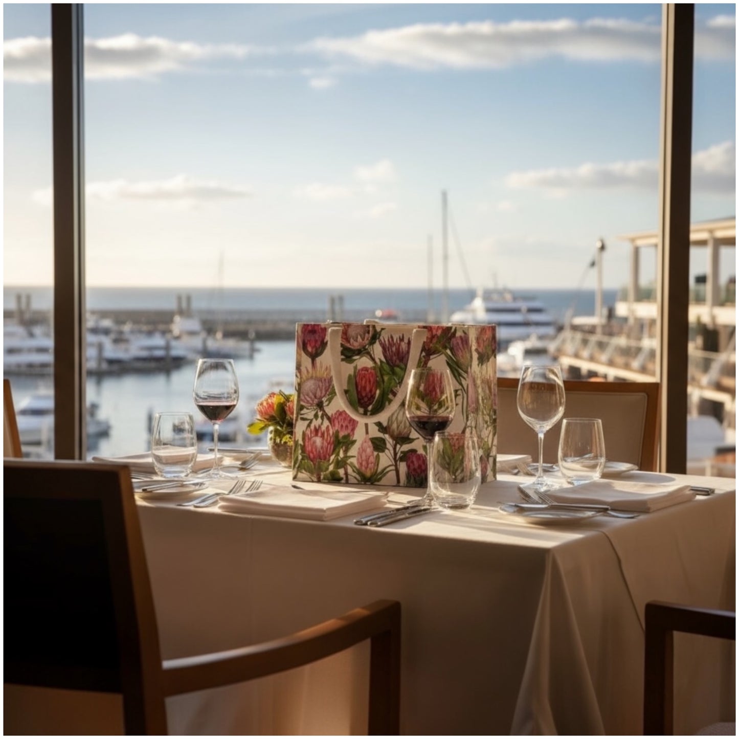 Protea Bloom Shopper Bag – South Africa’s Iconic Floral Tote