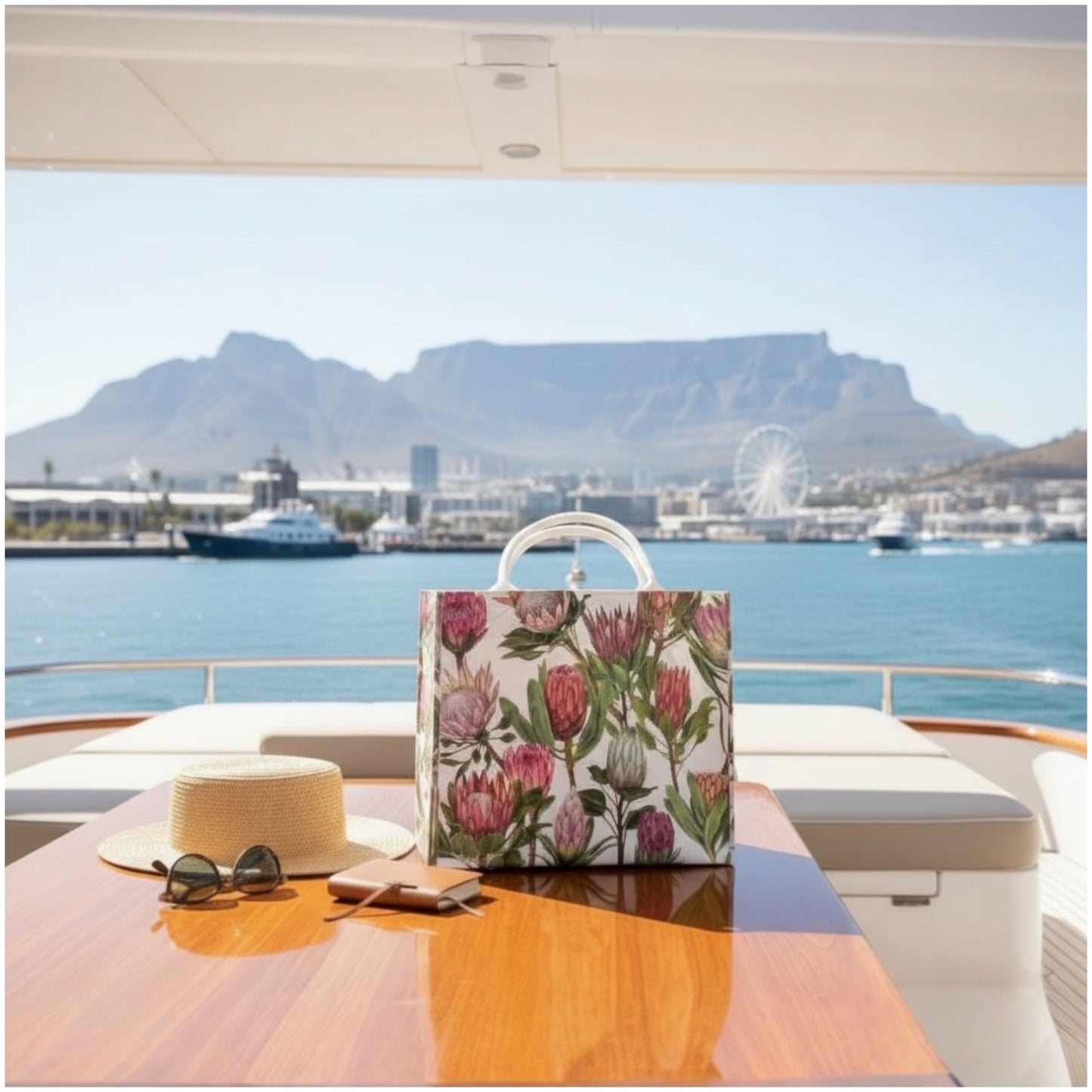 Protea Bloom Shopper Bag – South Africa’s Iconic Floral Tote