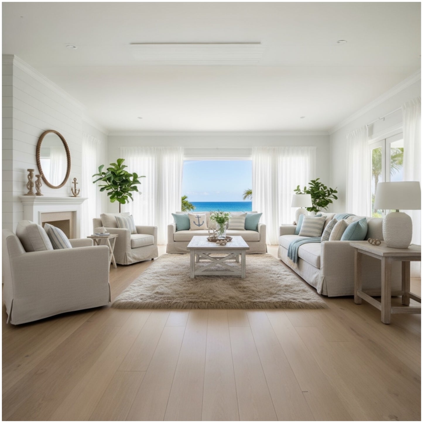 Luxury Fluffy Area Rug – 120 × 180 cm | Plush Faux Fur with Suede Backing