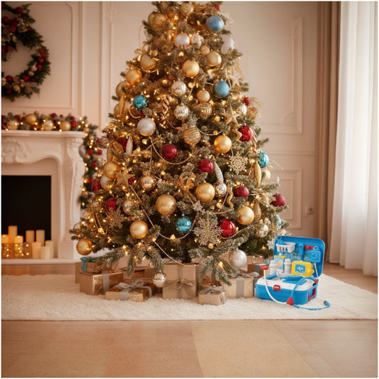 Kids Roleplay Doctor Playset – 17-Piece Medical Backpack Kit