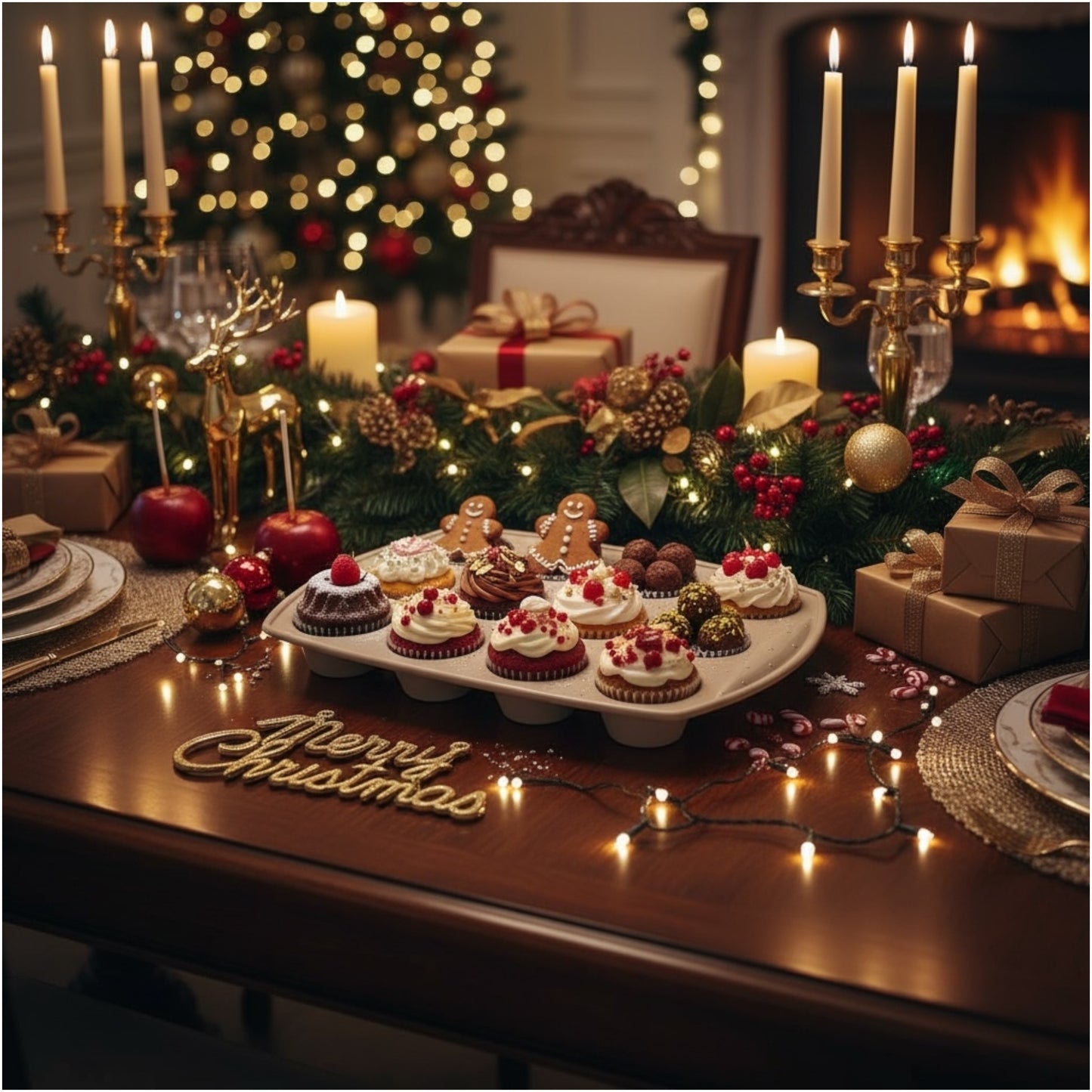 Essential Silicone Cupcake & Muffin Baking Mould – 12 Cup | Grey |Non-Stick