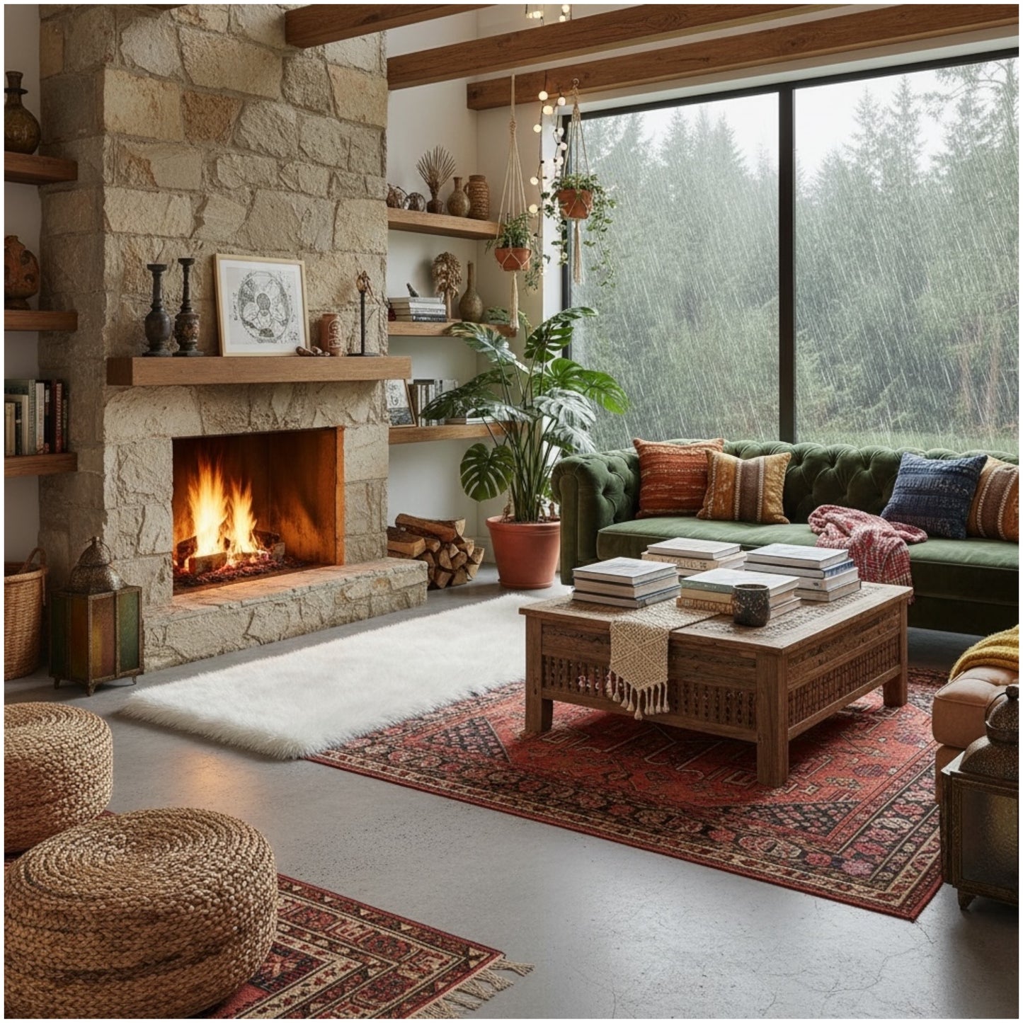 Luxurious Ultra Soft White Fluffy Rug –60×150cm | Luxury Long-Pile Faux Fur