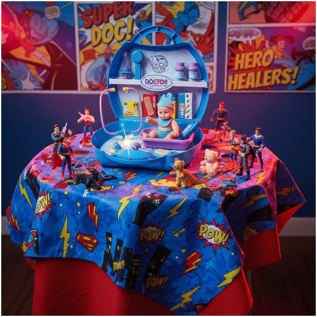 Toy Doctor Medical DIY Set – 21-Piece Play Kit with Baby Doll