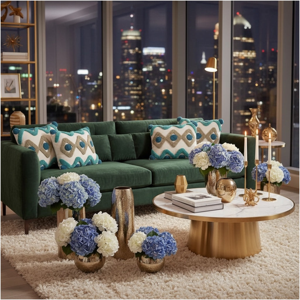 Plush Texture Cushion Covers Set of 2 – Soft, Stylish 45×45 Premium Deco