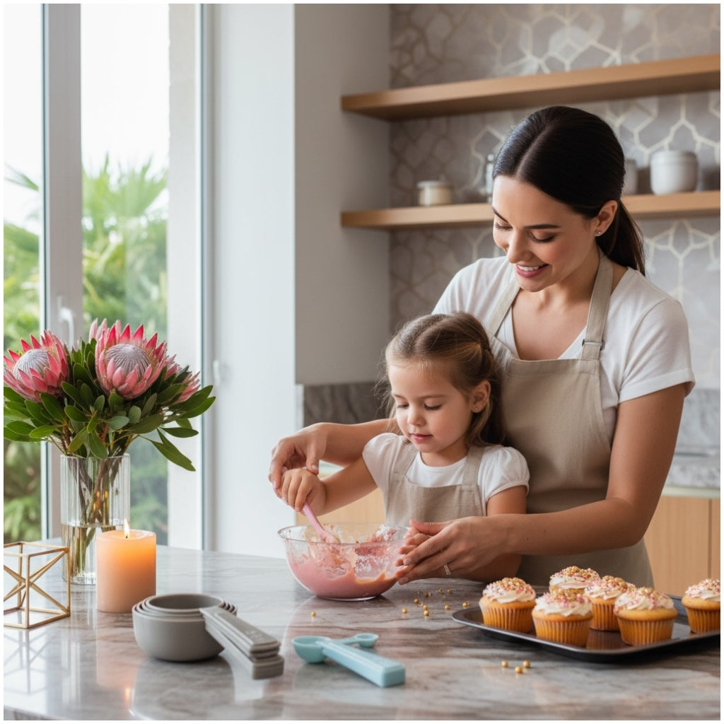 Essential 10 Piece Measuring Cups and Spoons Set- Baking and Cooking Tool