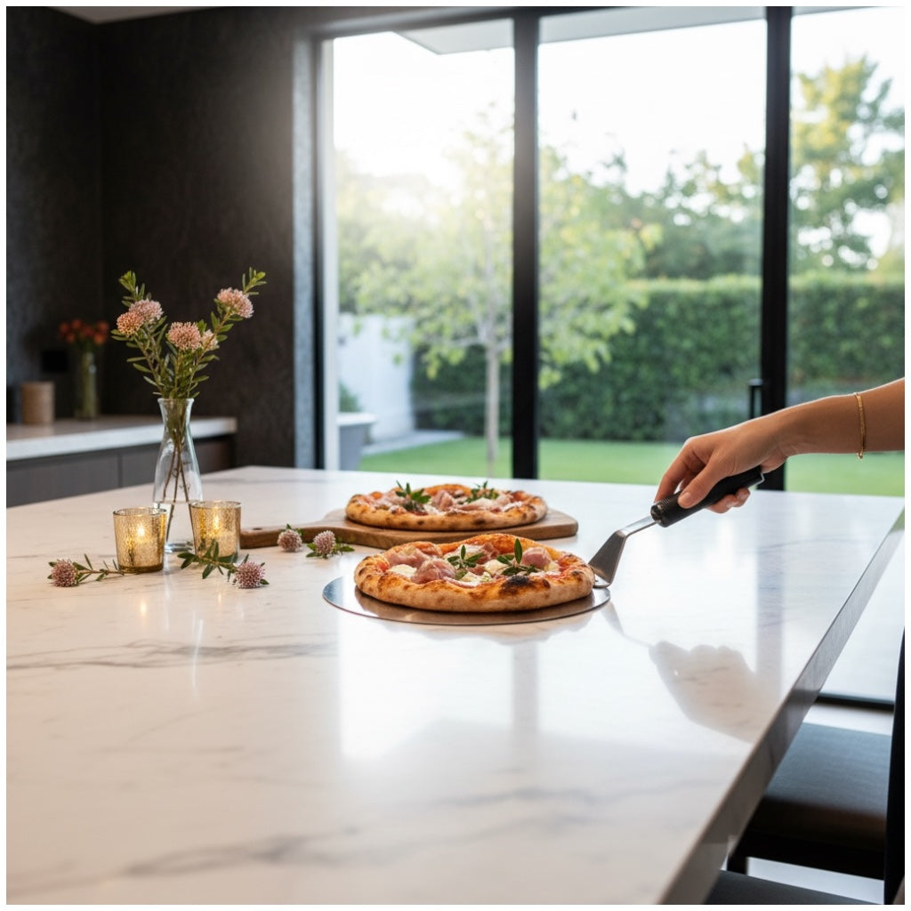 Essential Stainless Steel Cake Lifter and Pizza Turner – 49cm