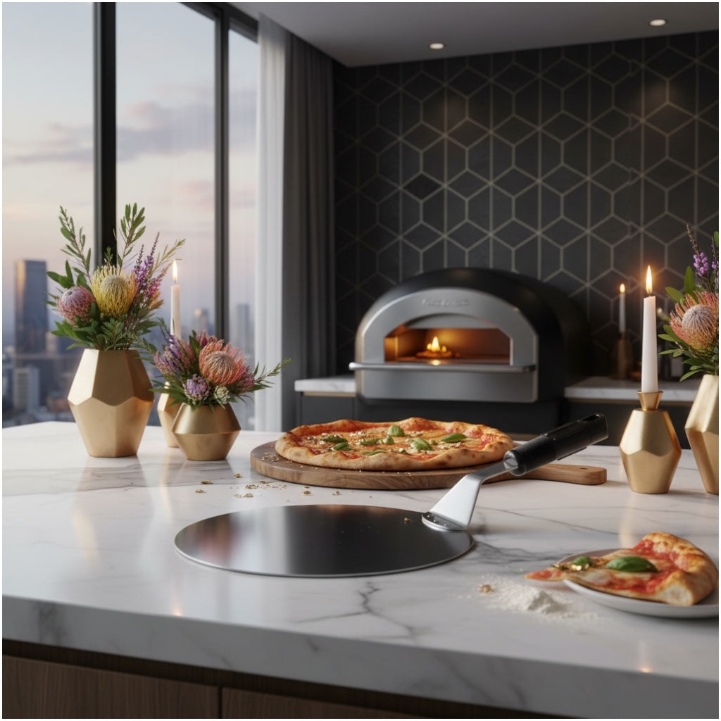 Essential Stainless Steel Cake Lifter and Pizza Turner – 49cm