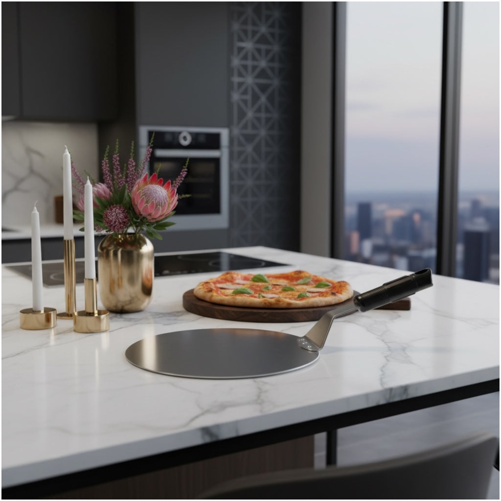 Essential Stainless Steel Cake Lifter and Pizza Turner – 49cm