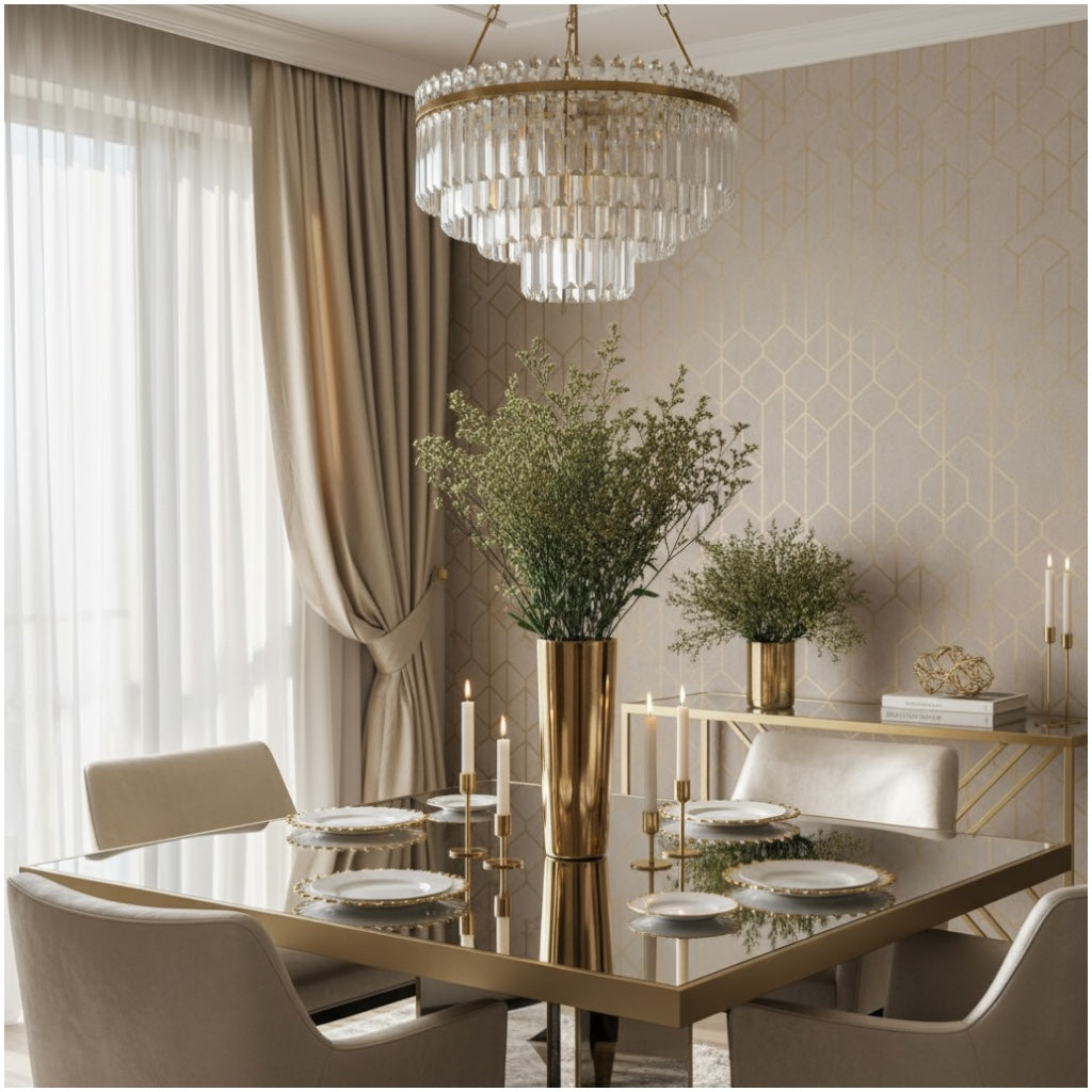 Real Preserved Elegant Caspia Stems -Dried Natural Floral Decor 70cm