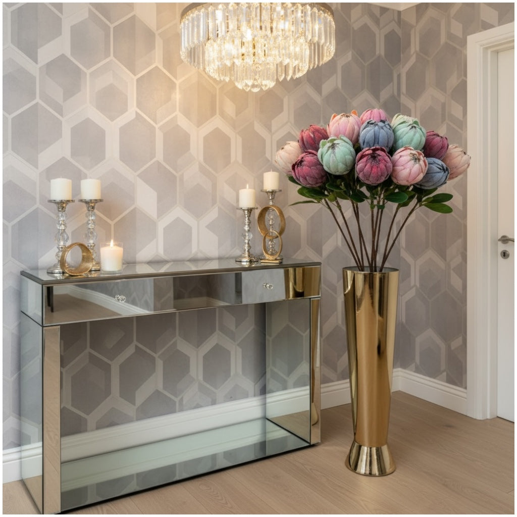 Protea Statement Bouquet – Luxury High End 12-Stem Decorative Arrangement