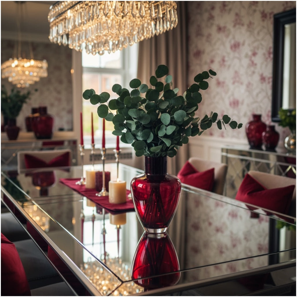 Elegant Dried Eucalyptus Stems – 60 cm Natural Preserved Greenery