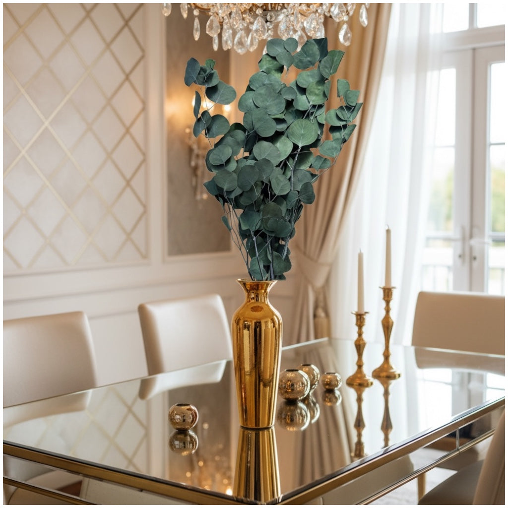 Elegant Dried Eucalyptus Stems – 60 cm Natural Preserved Greenery