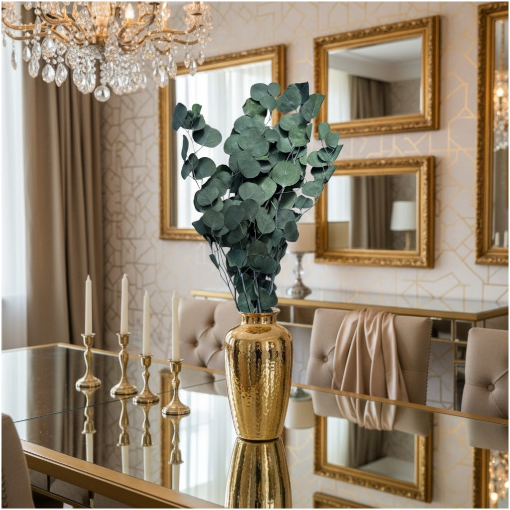 Elegant Dried Eucalyptus Stems – 60 cm Natural Preserved Greenery