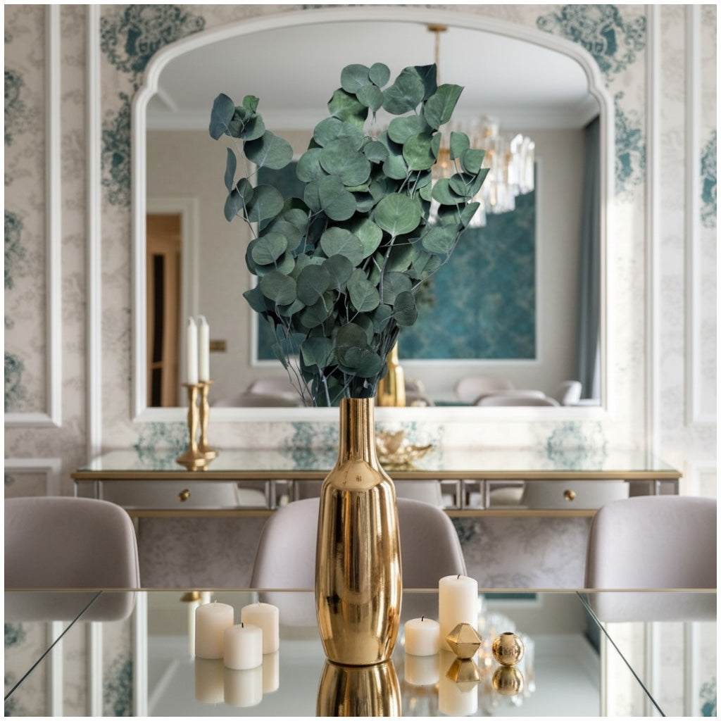 Elegant Dried Eucalyptus Stems – 60 cm Natural Preserved Greenery