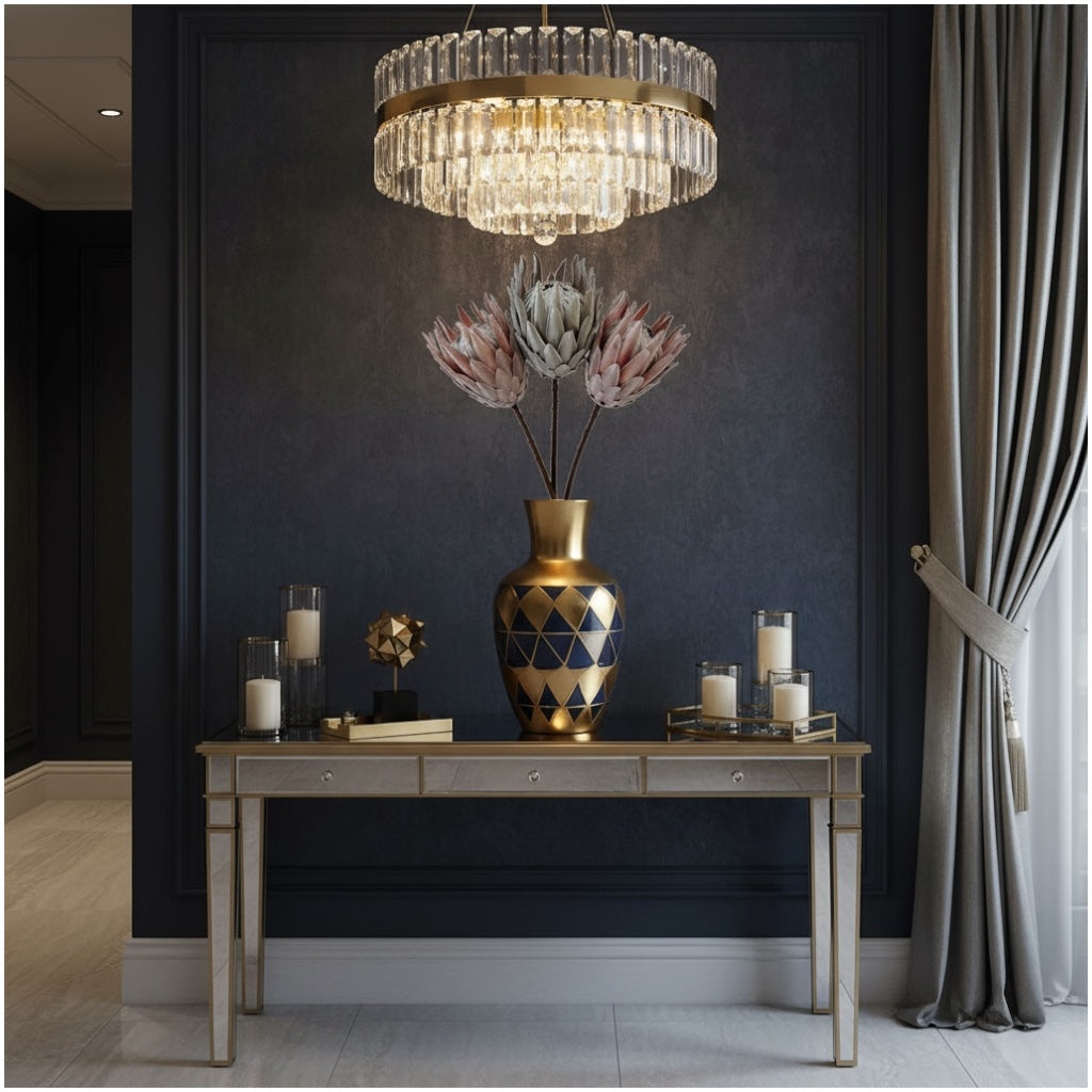 Luxury Artificial South African Protea Stems – Realistic Blooms (Set of 3)