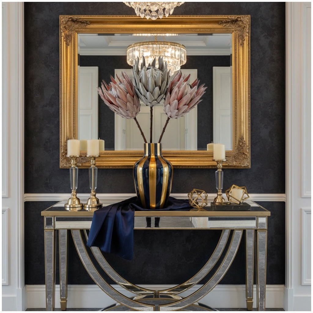 Luxury Artificial South African Protea Stems – Realistic Blooms (Set of 3)