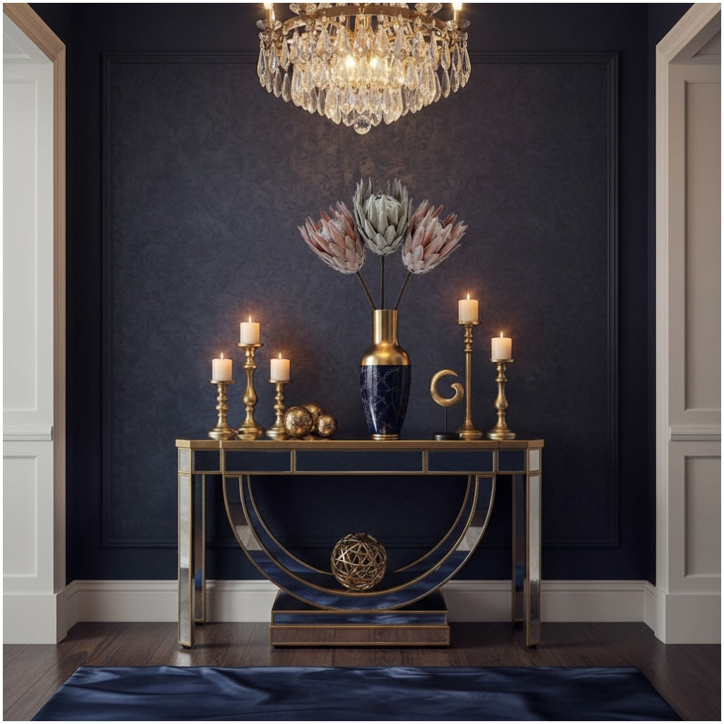 Luxury Artificial South African Protea Stems – Realistic Blooms (Set of 3)