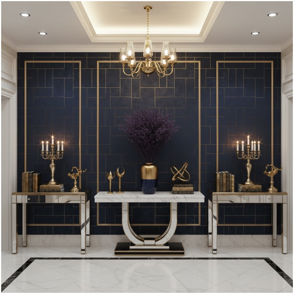 Preserved Caspia Floral Stems – Elegant Natural Dried Bouquet- Purple