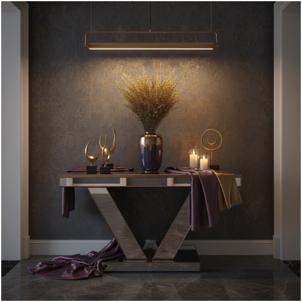 Real Preserved Caspia Stems – Dried Floral Bouquet – 80cm - Mustard Yellow