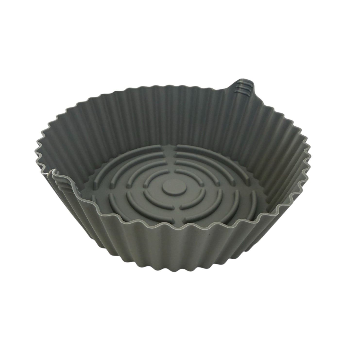 Essential Air Fryer Non Stick Silicone Liner-Durable and flexible-26cm Grey