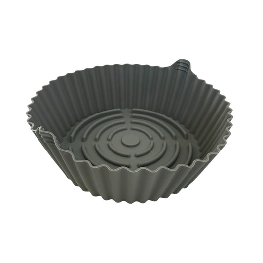 Essential Air Fryer Non Stick Silicone Liner-Durable and flexible-26cm Grey