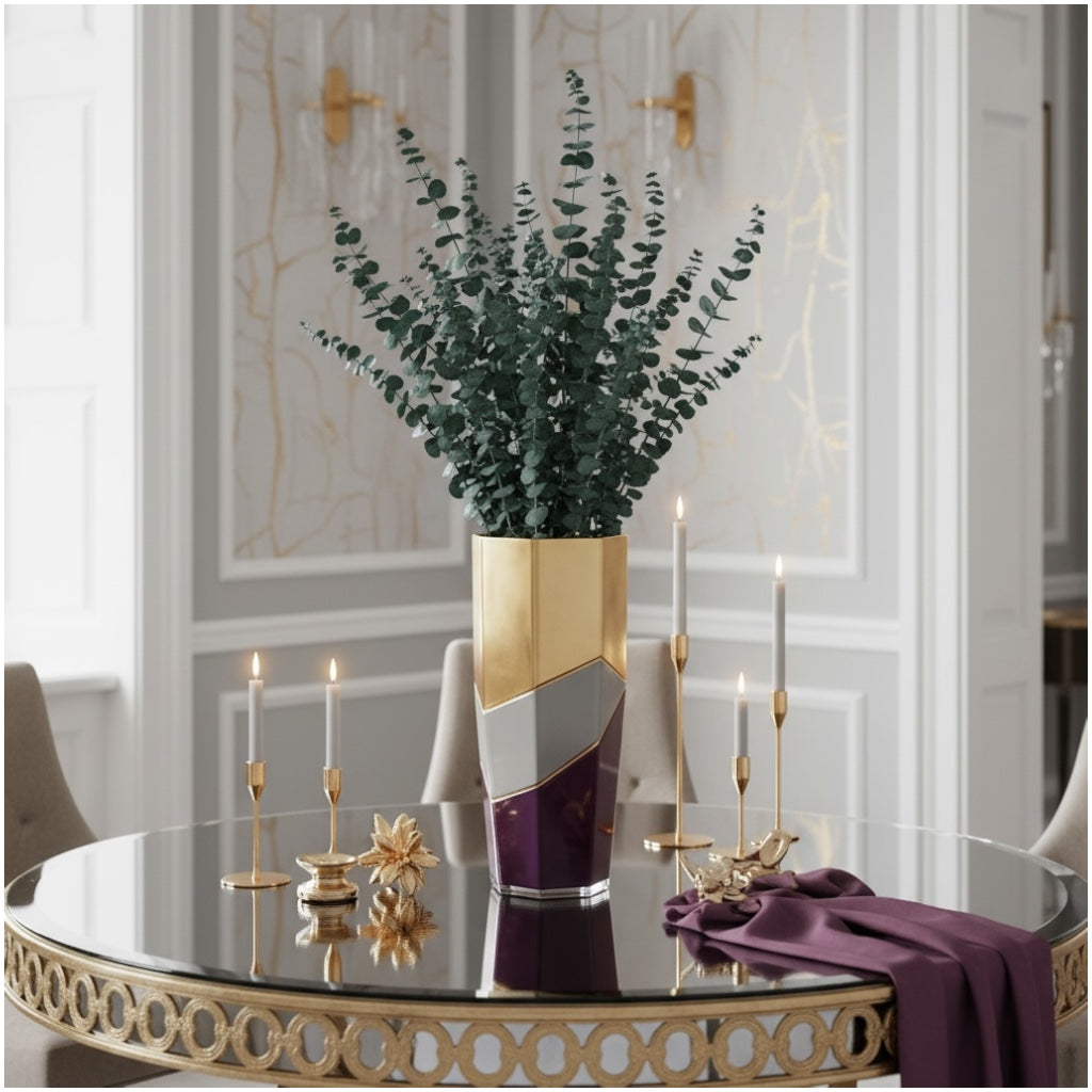 Elegant Preserved Eucalyptus Stems– Dried Eucalyptus Bouquet-Green-(66 cm)