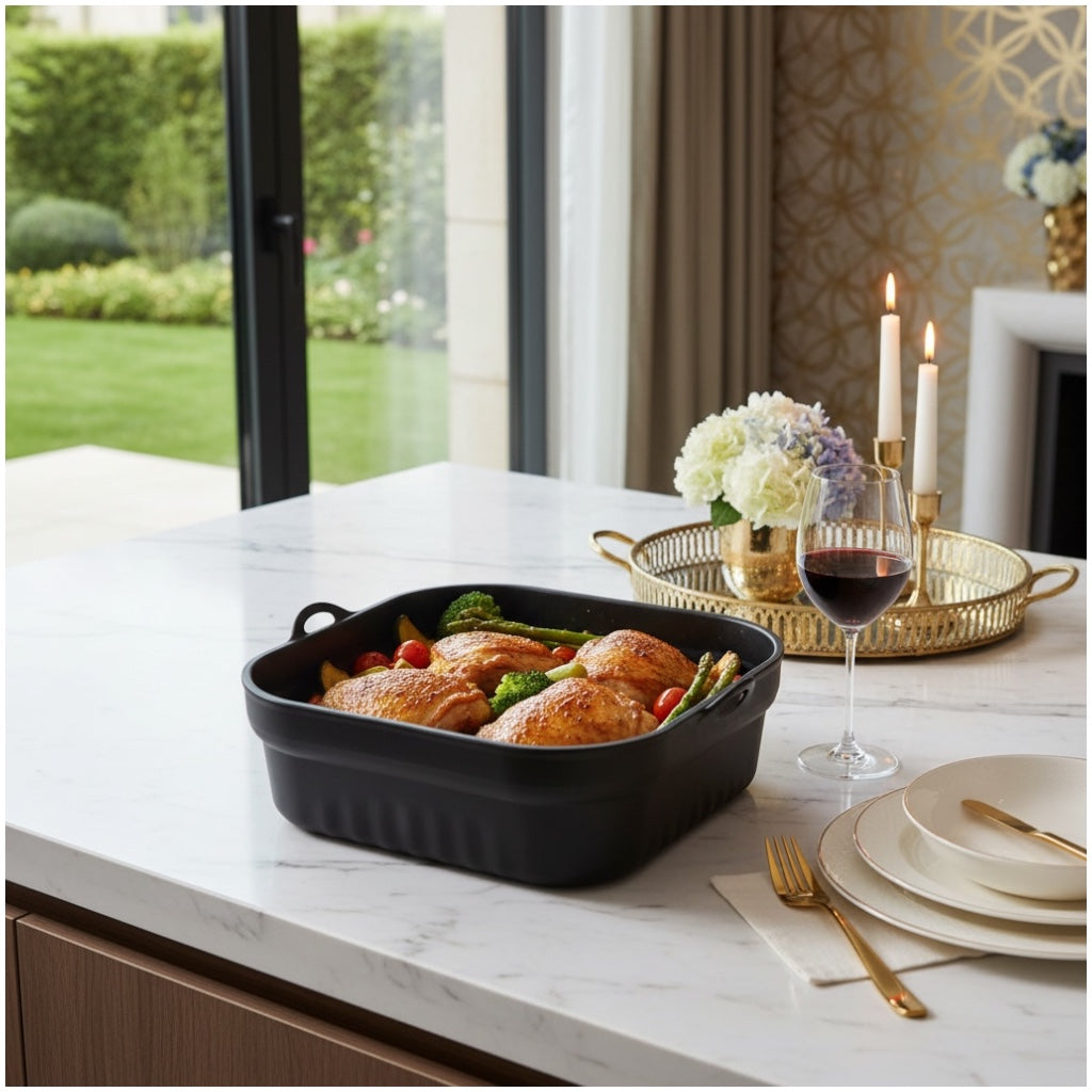 Reusable Silicone Air Fryer Basket Liner – Non Stick Reusable Cooking Tray