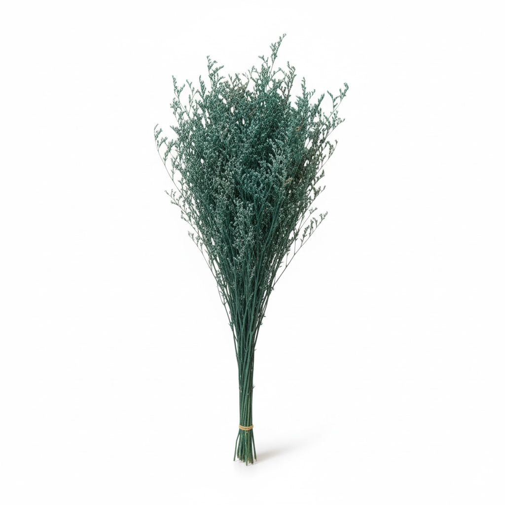 Natural Preserved Lavender Bouquet–Floral Stems-Green with Cream Tips-70 cm