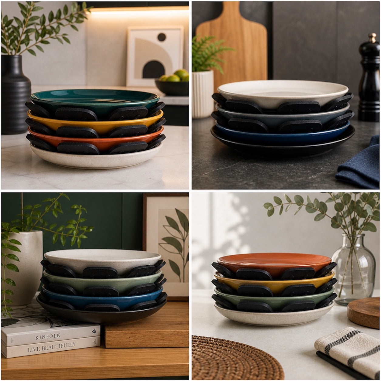 Essential Silicone Pot Pan Protector - 40cm - Pot, Plate or Bowl Stack Pad