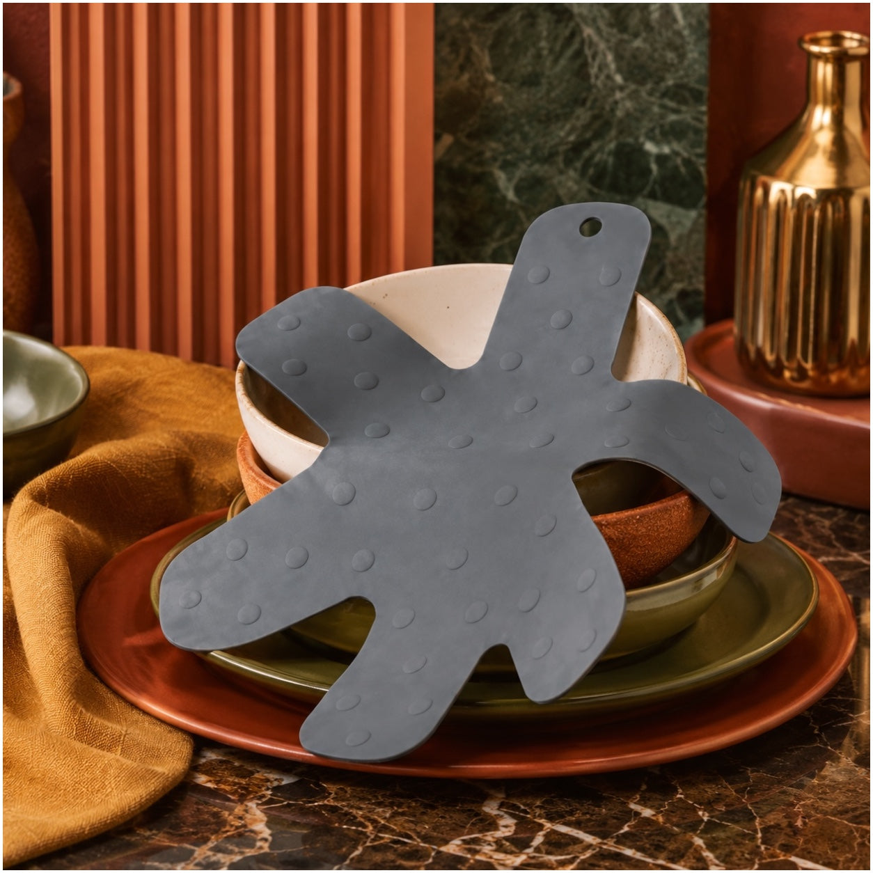 Essential Silicone Pan and Pot Protectors for Cookware and Countertops-35cm