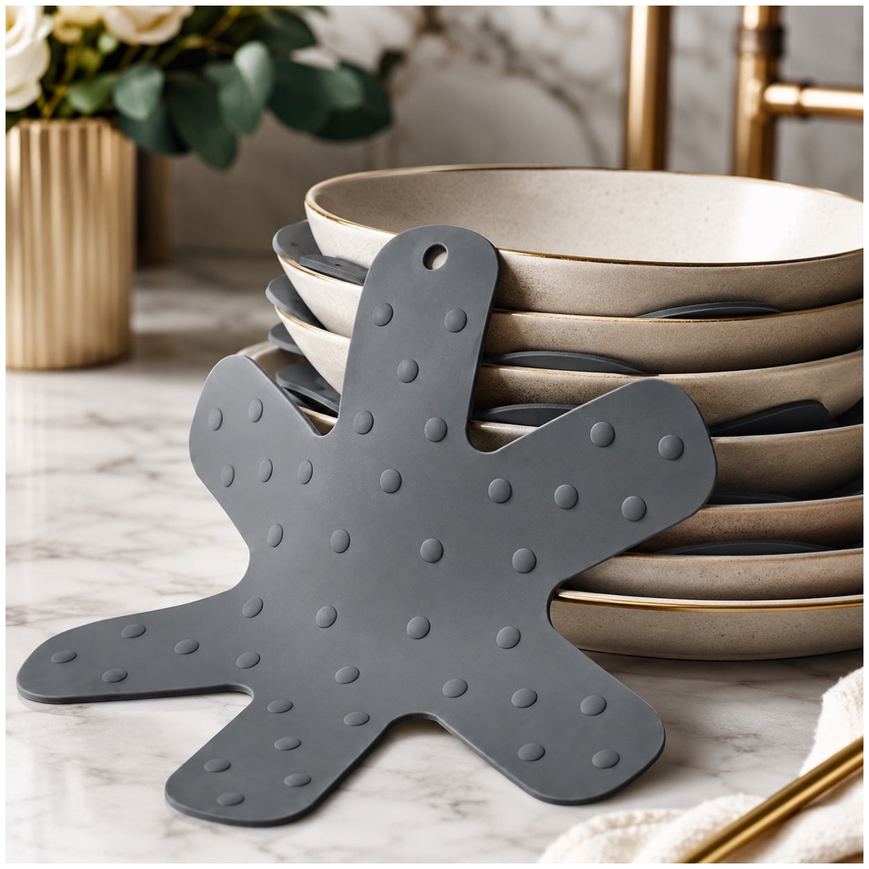 Essential Silicone Pan and Pot Protectors for Cookware and Countertops-35cm