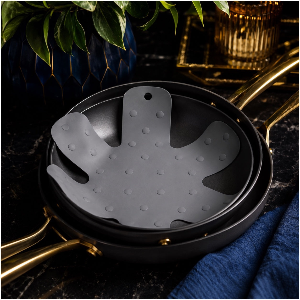Essential Silicone Pan and Pot Protectors for Cookware and Countertops-35cm