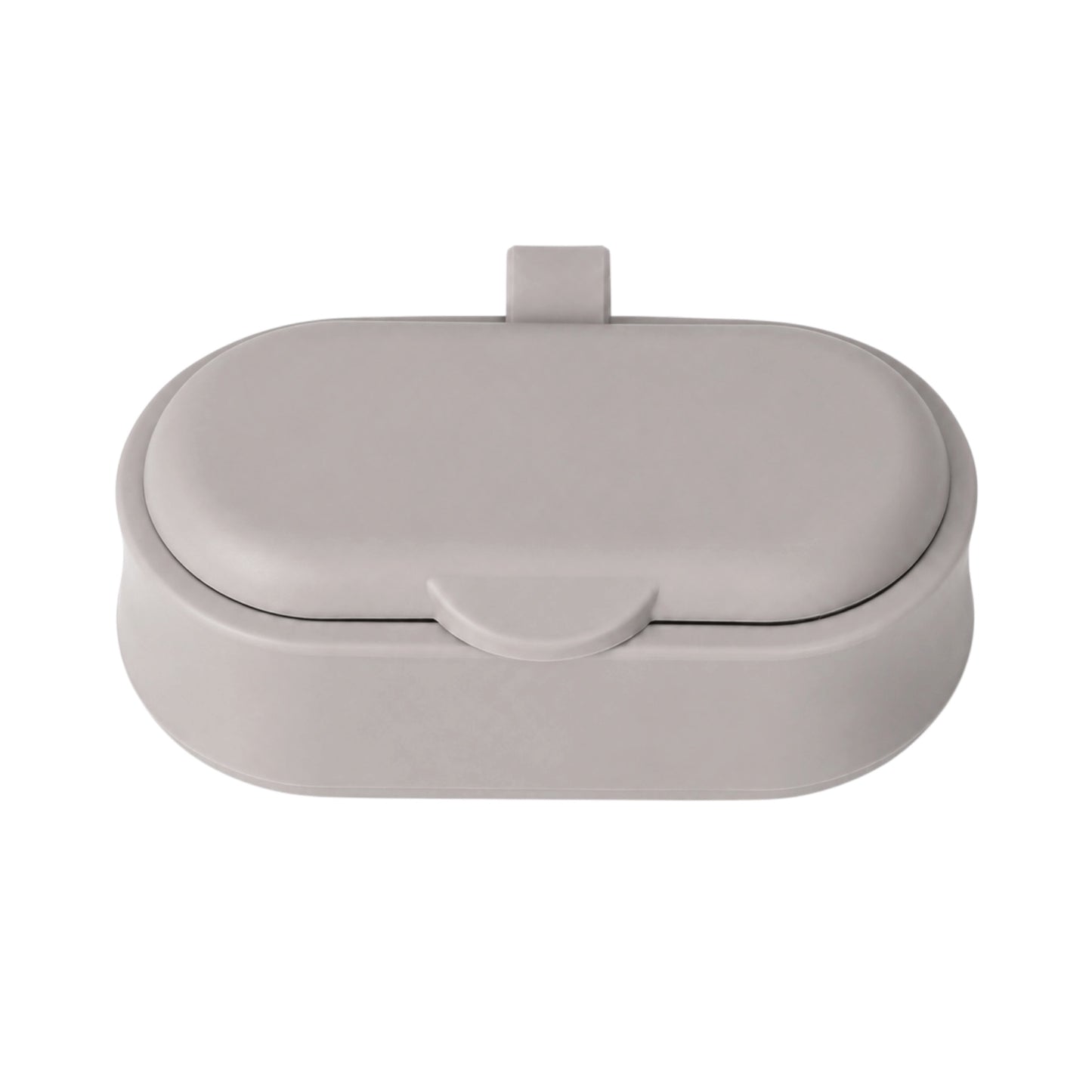 Grey Silicone Food Sealing Clip with Easy Pour Lid - Kitchen Storage - 13cm