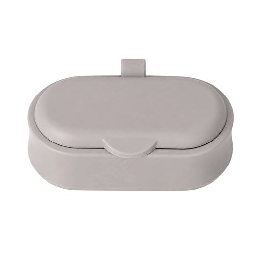 Grey Silicone Food Sealing Clip with Easy Pour Lid - Kitchen Storage - 13cm