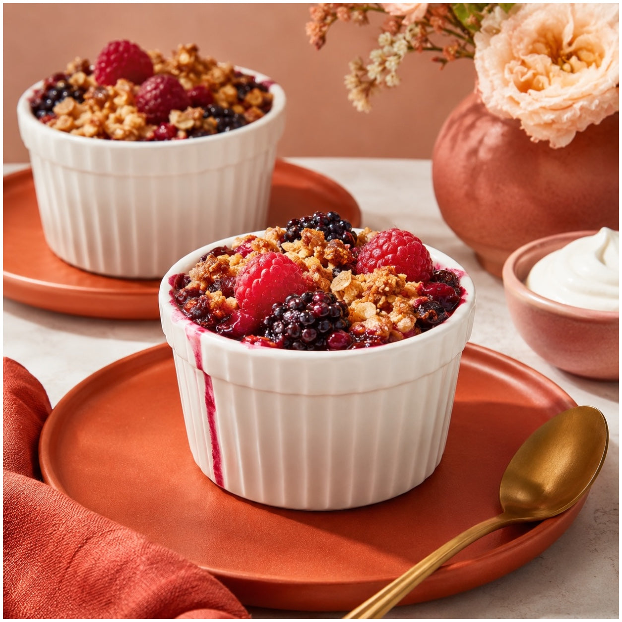 24-Piece White Porcelain Dessert Bowl Set – 9cm x 5cm - Perfect for baking