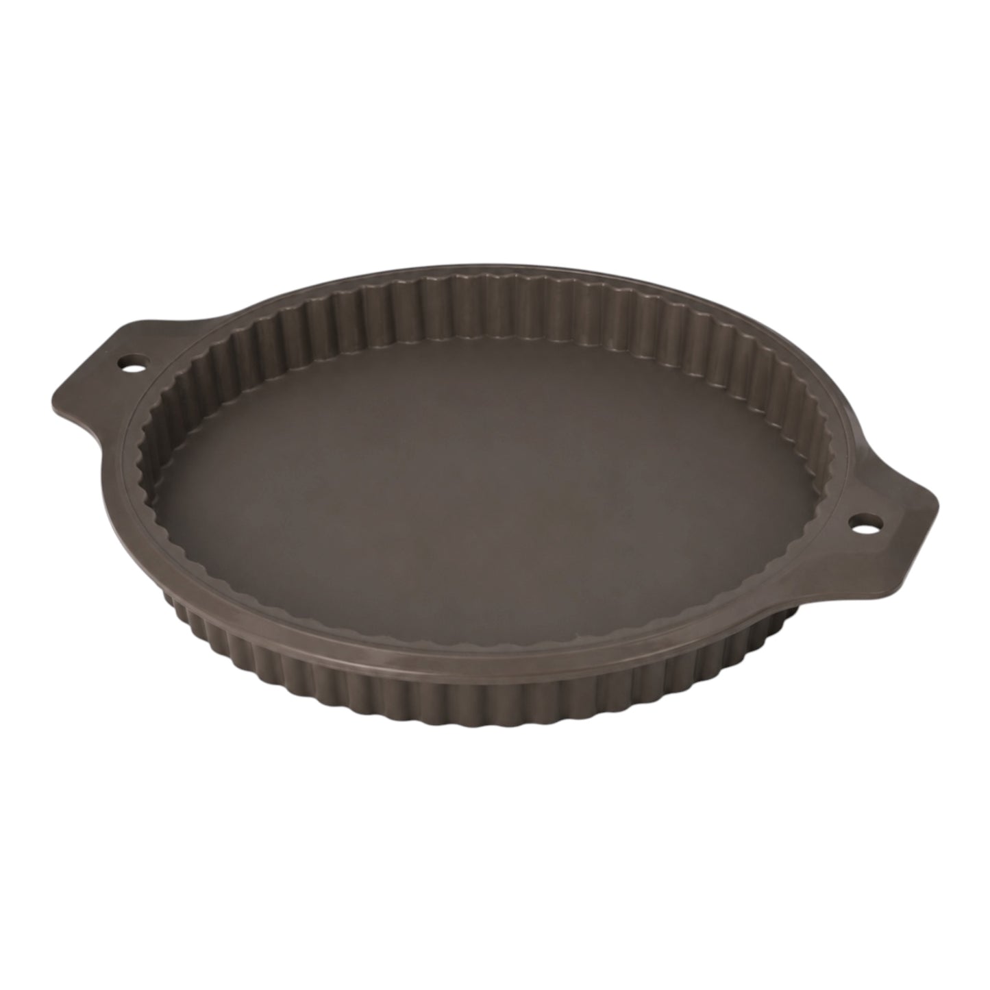 Essential Round Fluted Tart and Quiche Mold -33.4 x 28.3 x 3.2cm - BPA free